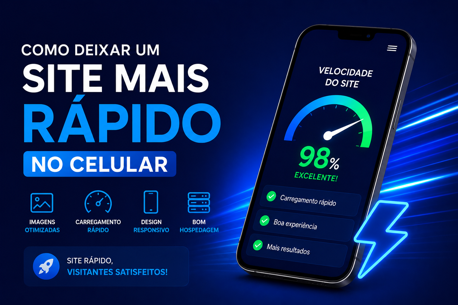 Como deixar um site mais rápido no celular