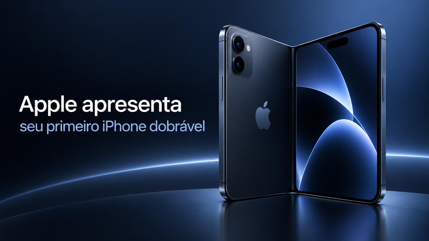 Apple apresenta iPhone Duo, seu primeiro smartphone dobrável
